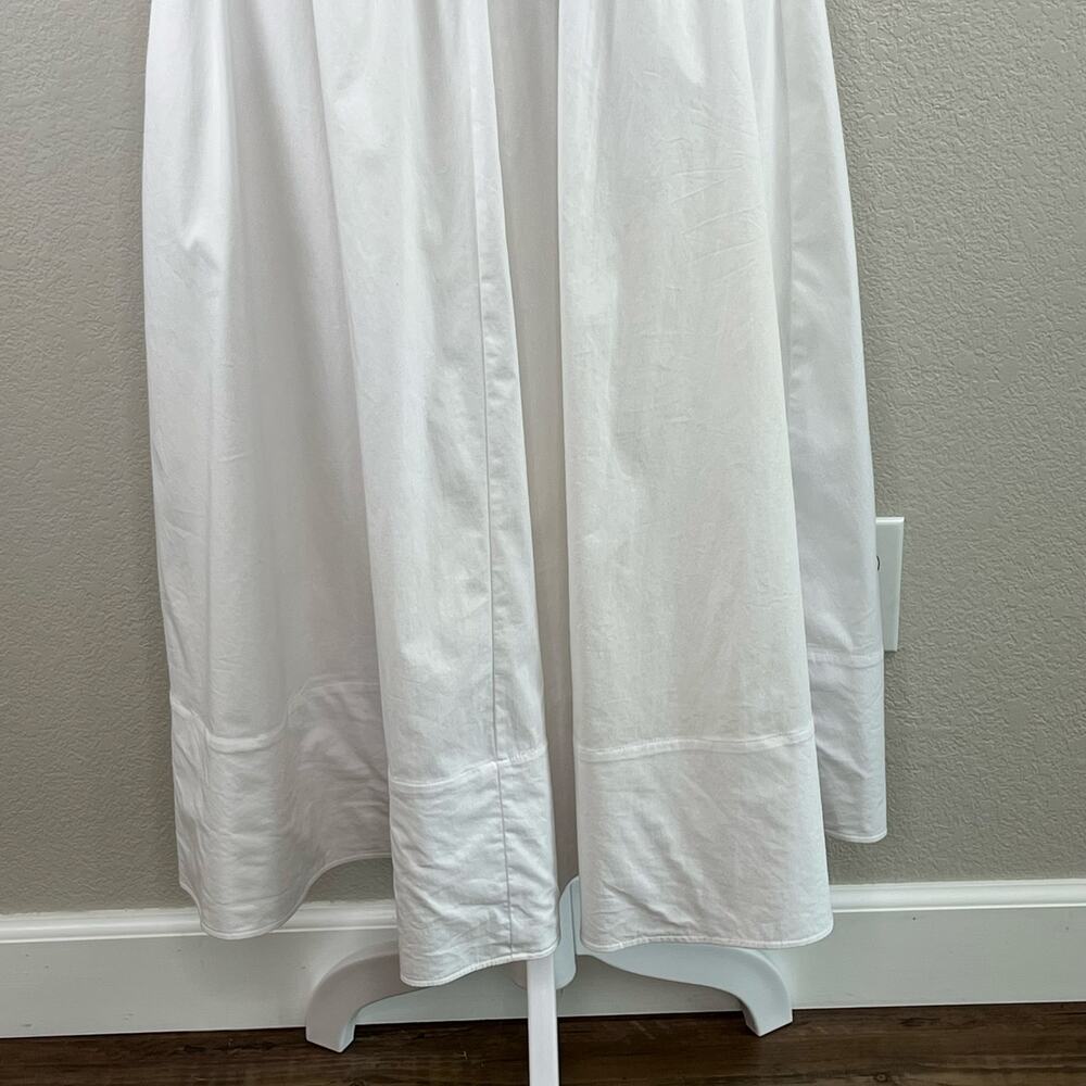 Cinq A Sept White Benita Double Bow Back Sleeveless Crewneck Midi Dress 2 NWOT - Picture 7 of 16